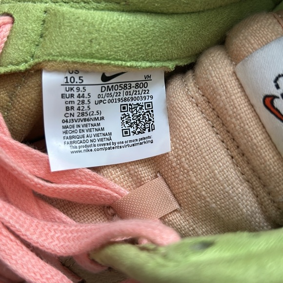 Nike Dunk Low Sun Club - Arctic Orange Sanded Gold - Picture 10 of 13